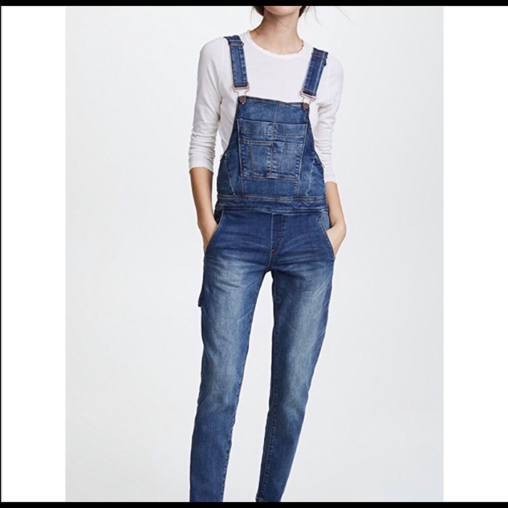 Blank NYC Skinny overalls